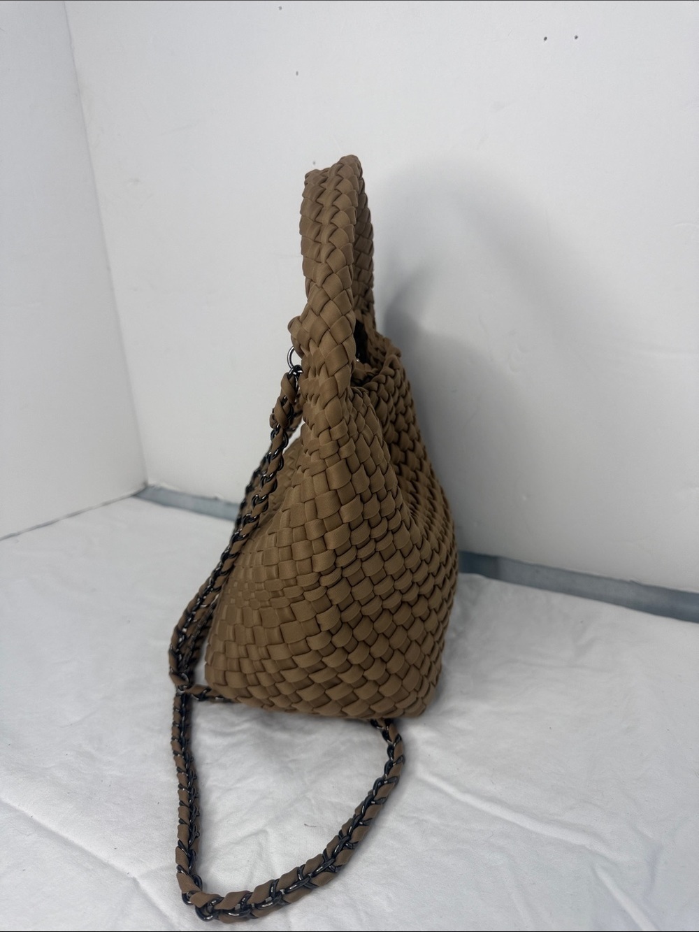 Textured Weave Mini Shopper - Picture 2 of 7